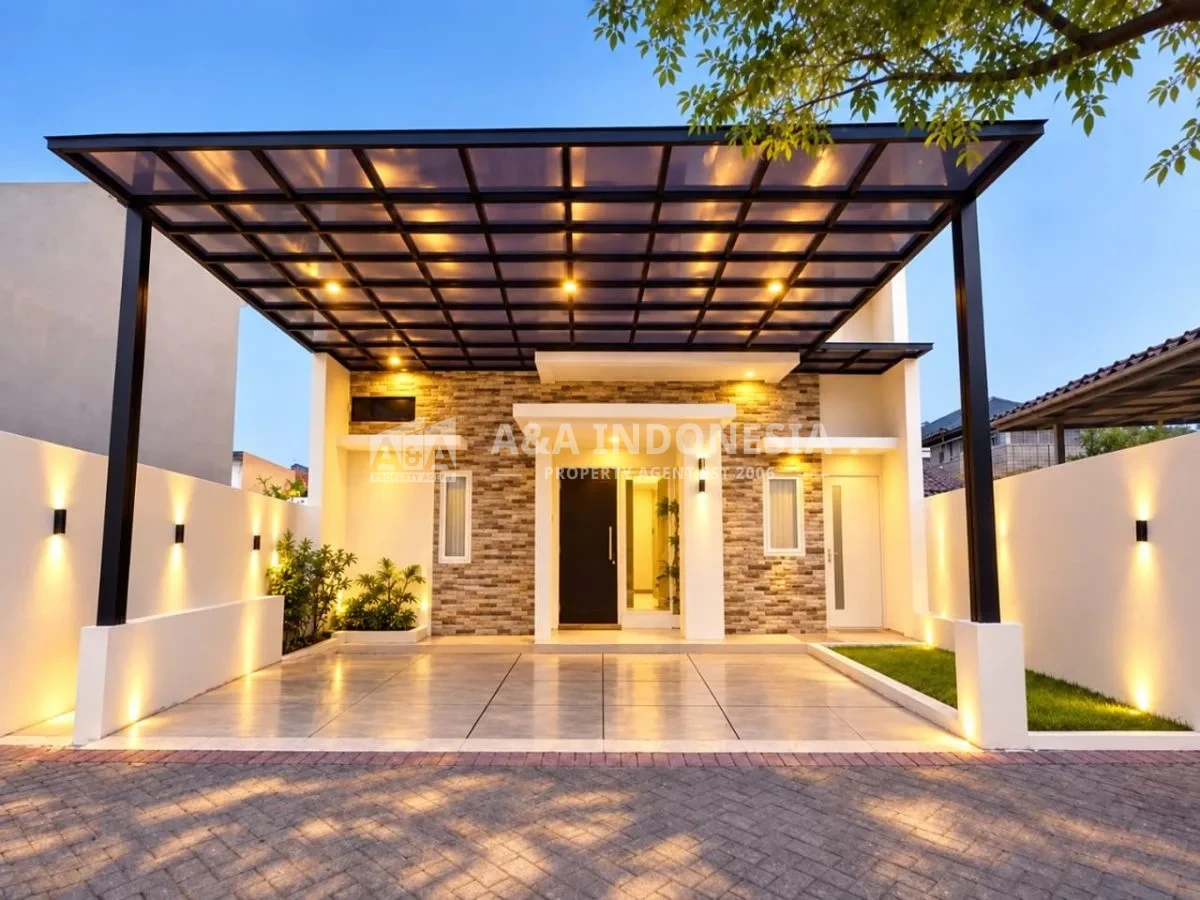 Dijual Rumah 1 Lantai Cluster Valencia Terrace Puri Surya Jaya Gedangan Sidoarjo Jatim