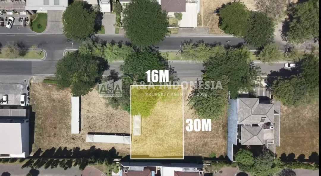 *Dijual Tanah Komersil Area di WBM 1 Surabaya Barat*