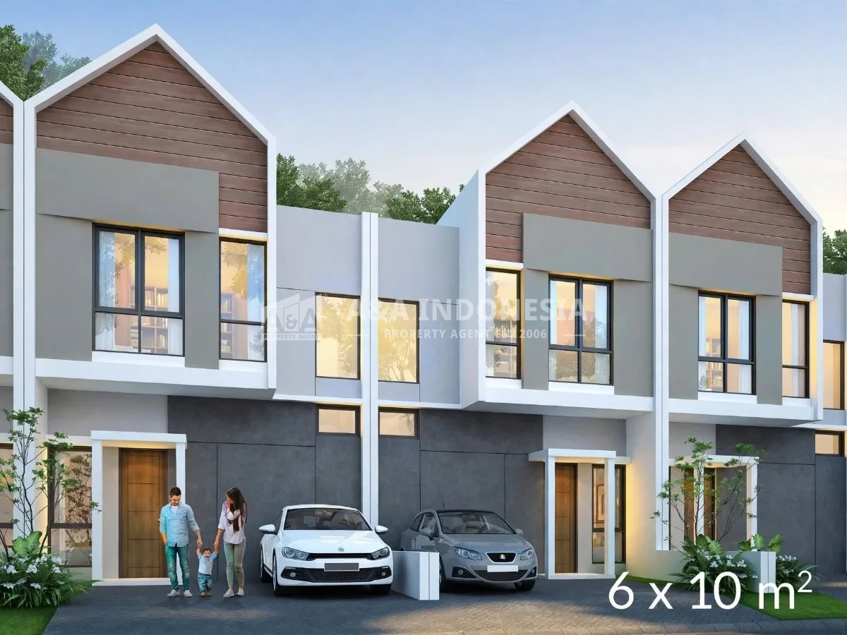 Dijual Rumah Modern di Golden East Kebomas 1 Cluster Alamanda, Gresik - Thumbnail 2