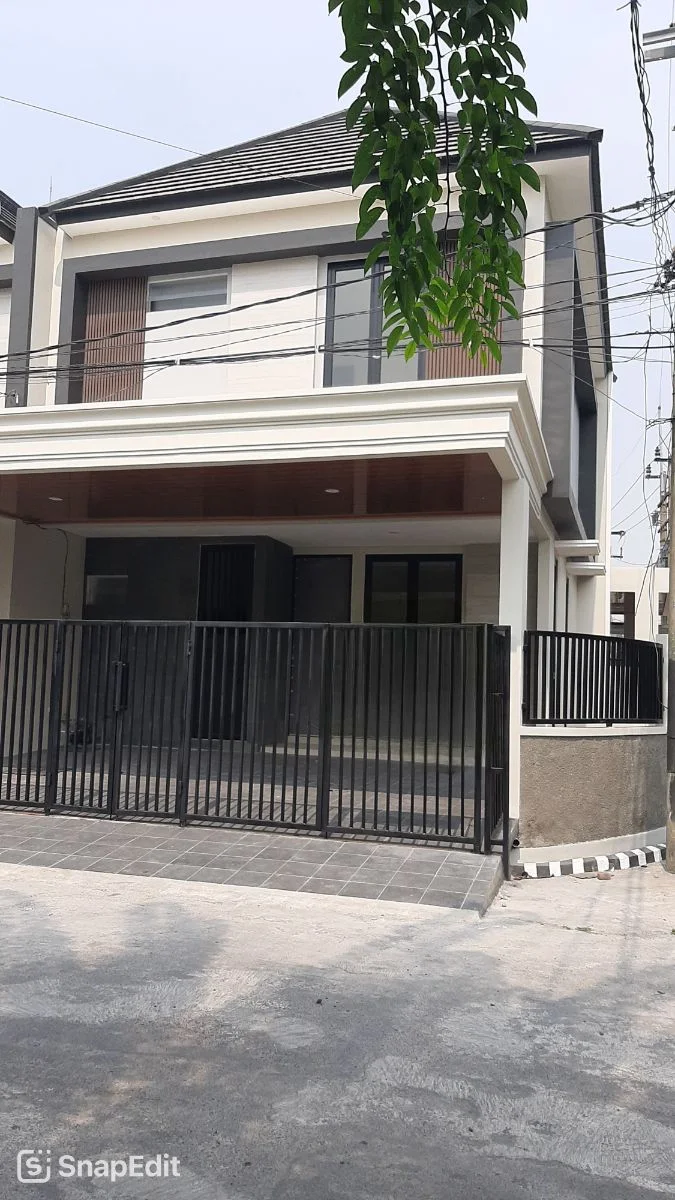 Dijual rumah baru minimalis modern Taman Pondok Indah wiyung surabaya barat