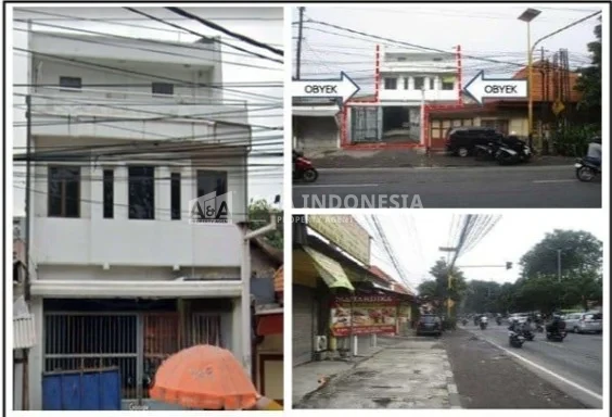 Dijual Sebuah Properti Gedung 3 Lantai Yang Berada Jl. Jend. S. Parman Waru