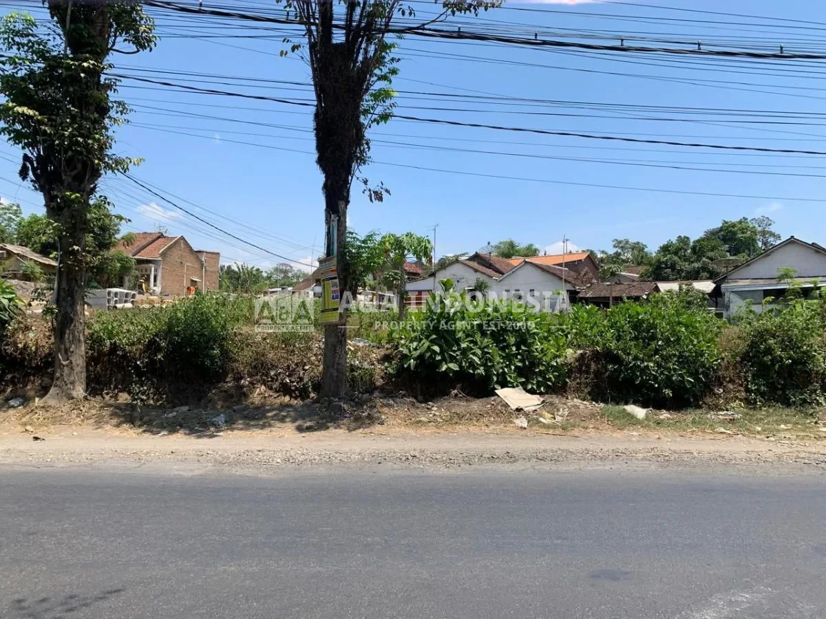 DIJUAL TANAH KOSONG STRATEGIS DI PAKUSARI, JEMBER – PINGGIR JALAN RAYA JEMBER–BANYUWANGI