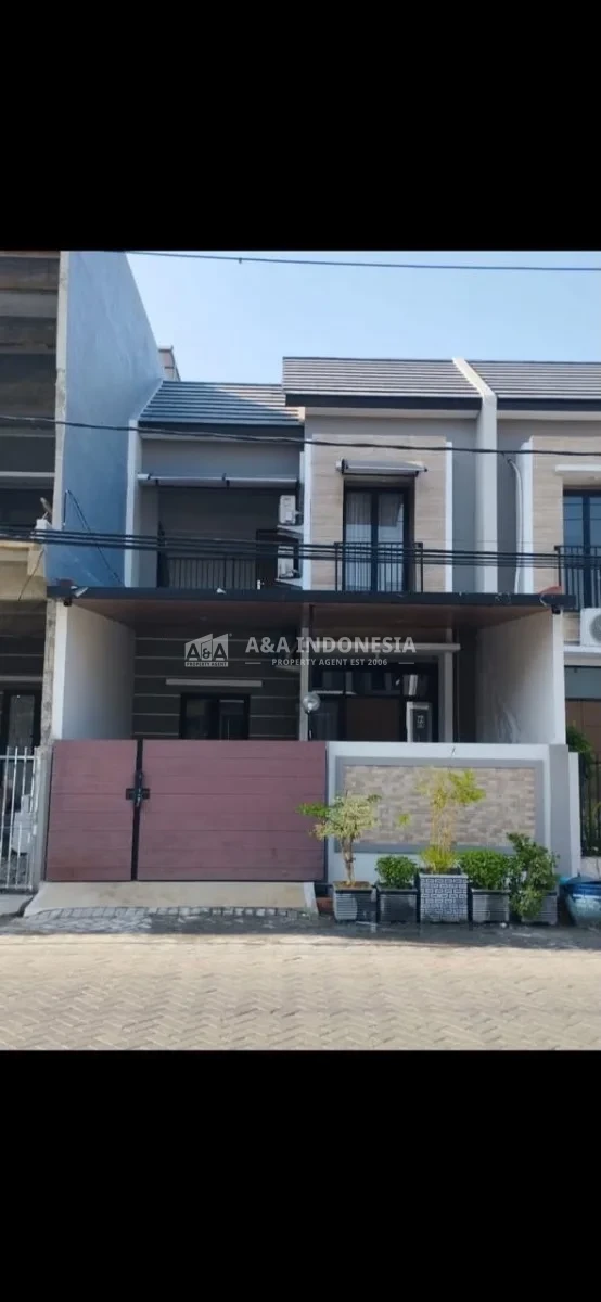 Dijual Rumah 2 Lantai Alana Regency Tambak Oso, Waru – Dekat MERR Surabaya Timur