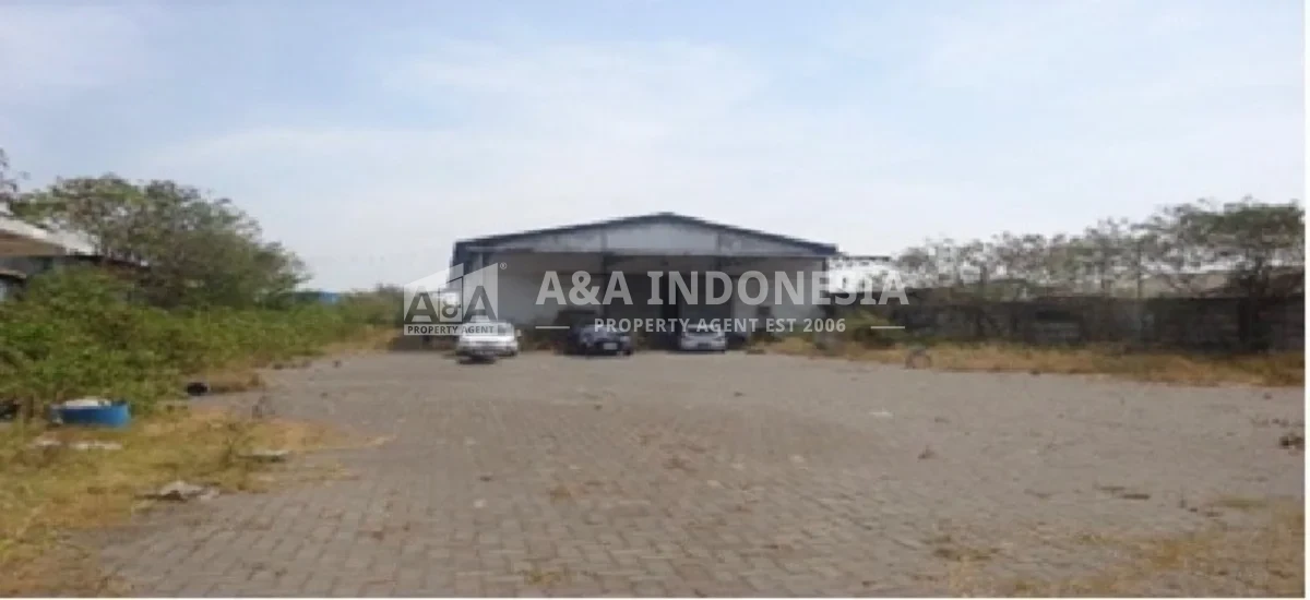 Aset Lelang -Gudang Luas 12.550m² SHM Tambak Langon Surabaya Dekat Tol Tandes,