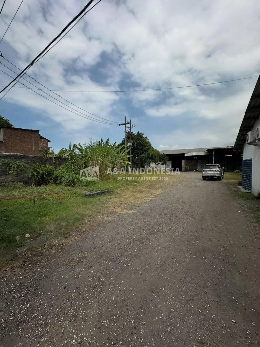 Disewakan Gudang & Ex Pabrik Lokasi Strategis Raya Cangkir Driyorejo Gresik Jatim
