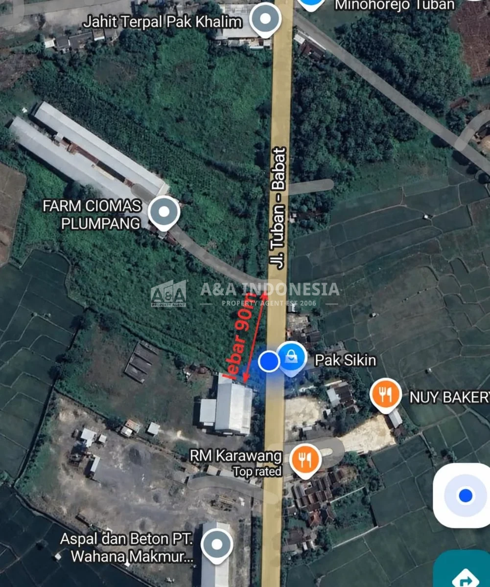 *Dijual Tanah Nol jalan Raya Widang Tuban* - Thumbnail 2