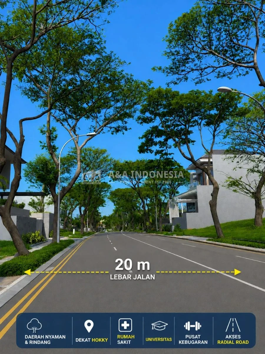 Dijual Tanah Strategis di Bukit Golf Internasional, Citraland Surabaya Barat - Thumbnail 2