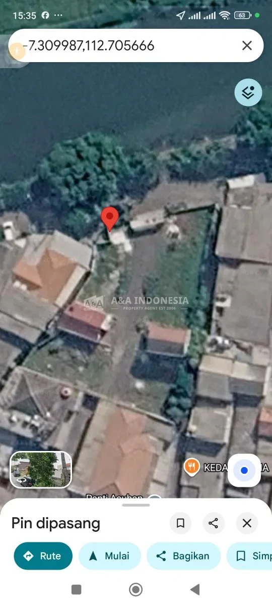 Jual Tanah Kavling dan Bangunan Dukuh Gemol Kali Lokasi Strategis Wiyung Surabaya - Thumbnail 5
