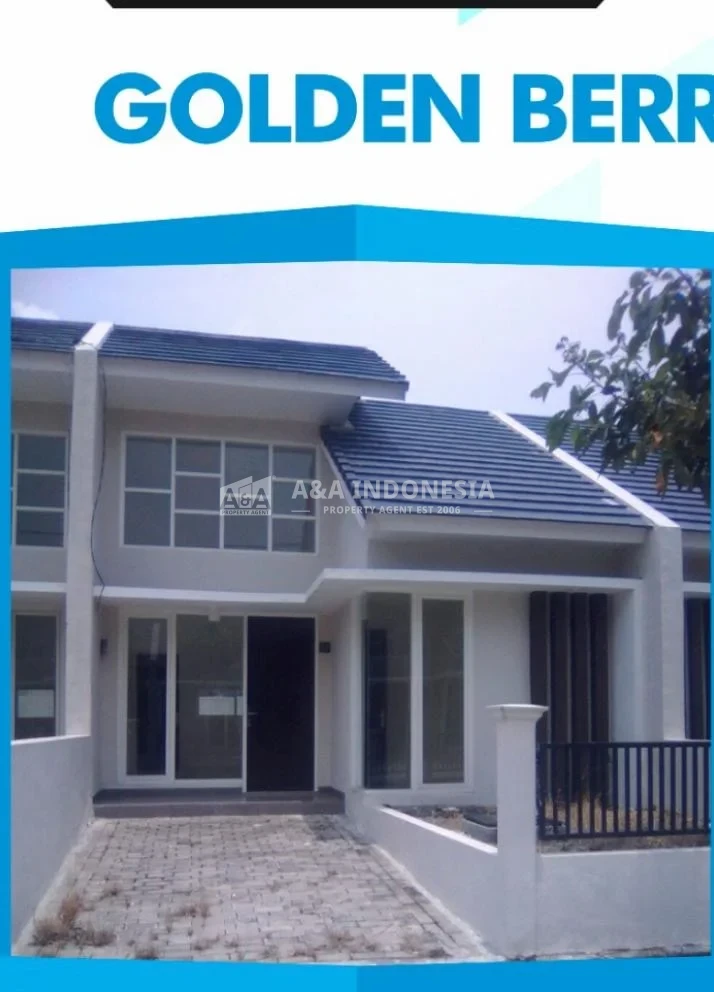 Dijual Rumah Perumahan Golden Berry Menganti Gresik -Dekat Rencana Jalur Lingkar Barat Surabaya (JLLB)