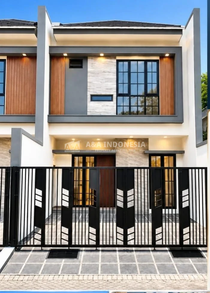 Jual Rumah 2 Lantai Baru Gress Sutorejo Lokasi Strategis Surabaya Timur