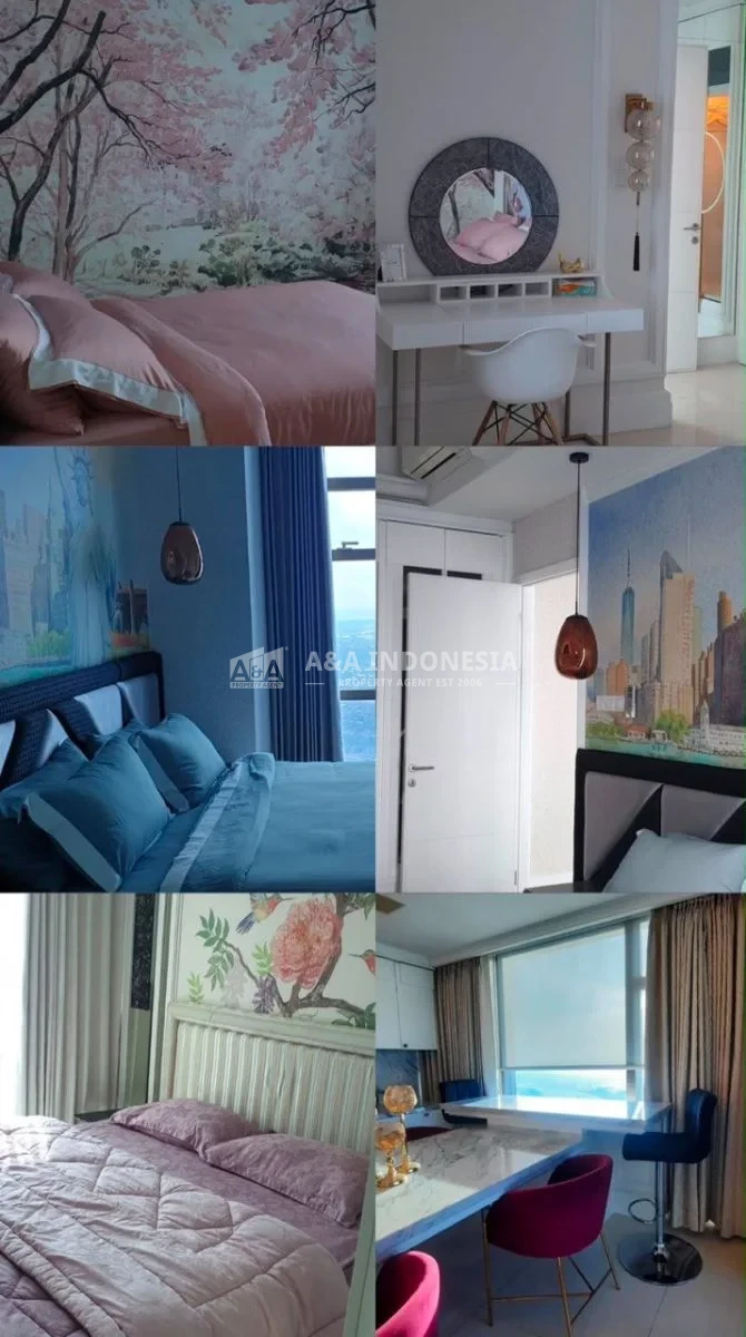 Disewakan Apartemen Mewah La Riz 3 BR Di Kawasan Pakuwon Mall Surabaya Barat