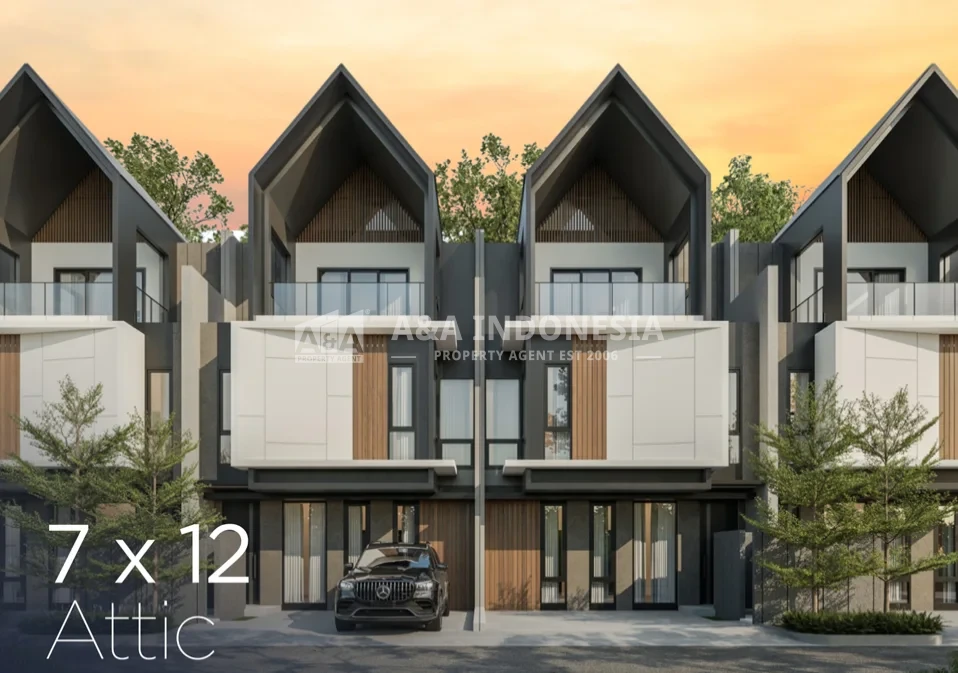 Dijual Rumah Mewah Lokasi Strategis Boulevard Series Grand Eastern Surabaya Timur/Type 8x15 - 3 Lantai