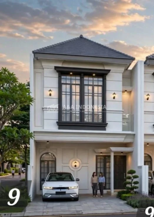 Jual Rumah Mewah 2 Lantai Baru Taman Gading Pantai Lokasi Strategis Surabaya Timur - Thumbnail 2