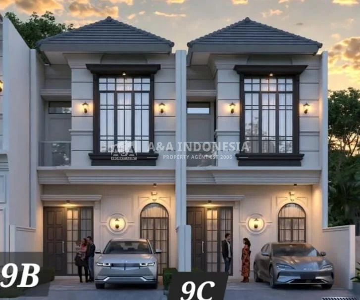 Jual Rumah Mewah 2 Lantai American Classic Taman Gading Permai Lokasi Surabaya Timur - Thumbnail 2