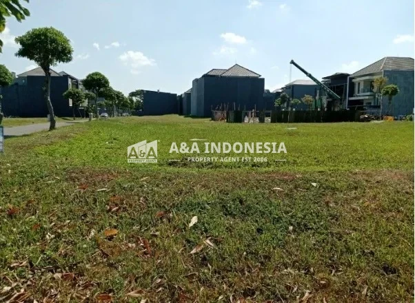 Dijual Tanah Kavling Hook Lokasi Strategis Waterfront Citraland Surabaya Barat