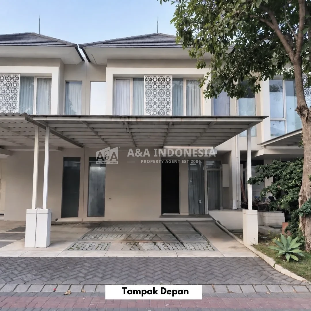 Dijual & Disewakan Rumah 2 Lantai Grand Pakuwon Surabaya Barat